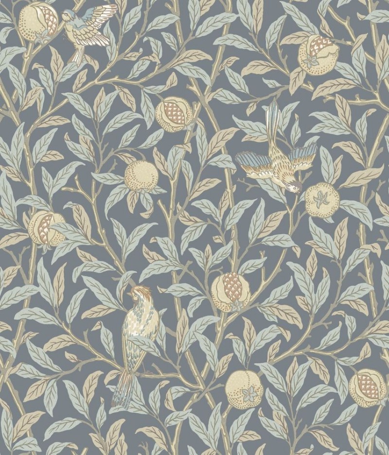 Bild på Bird and pomegranate Flint - MOX0138-01